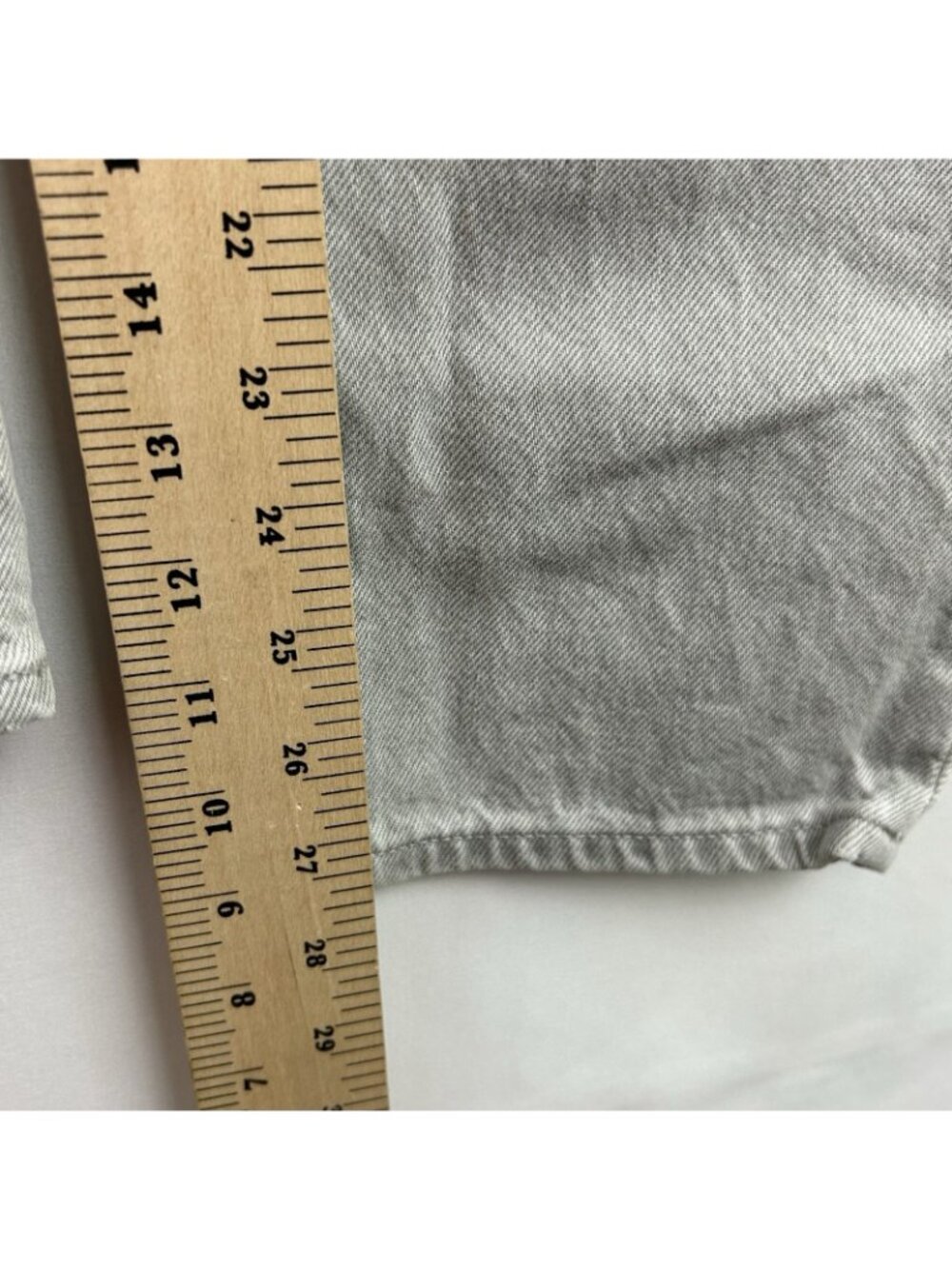 Madewell The Perfect Vintage Jean Women's Size 29 Gray Wash High Rise Denim - Picture 9 of 16
